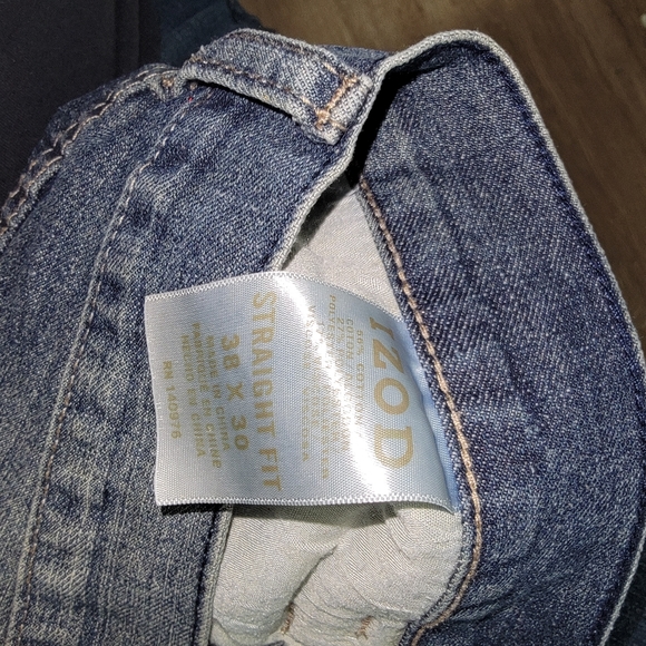 #123 Izod Men's Jeans size 38Wx30L - Picture 3 of 5